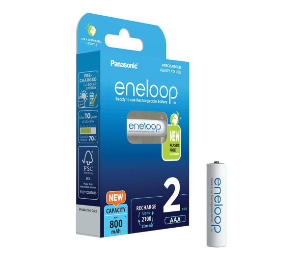 Panasonic ENELOOP AAA 800mAh 2 szt - 1068298 - zdjęcie